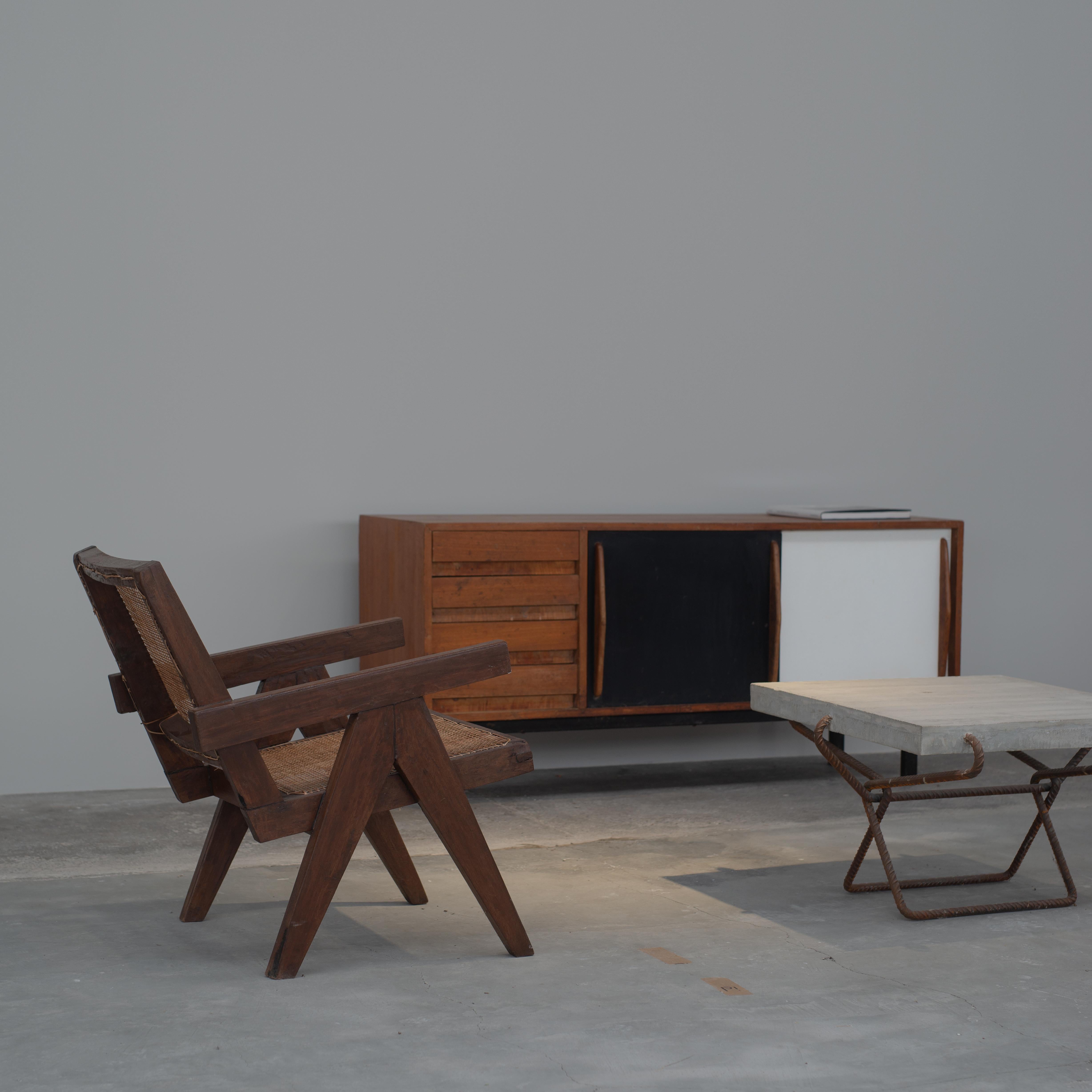 Pierre Jeanneret Easy Chair Authentischer Mid-Century Modern Sessel PJ-SI-29-A im Angebot 3