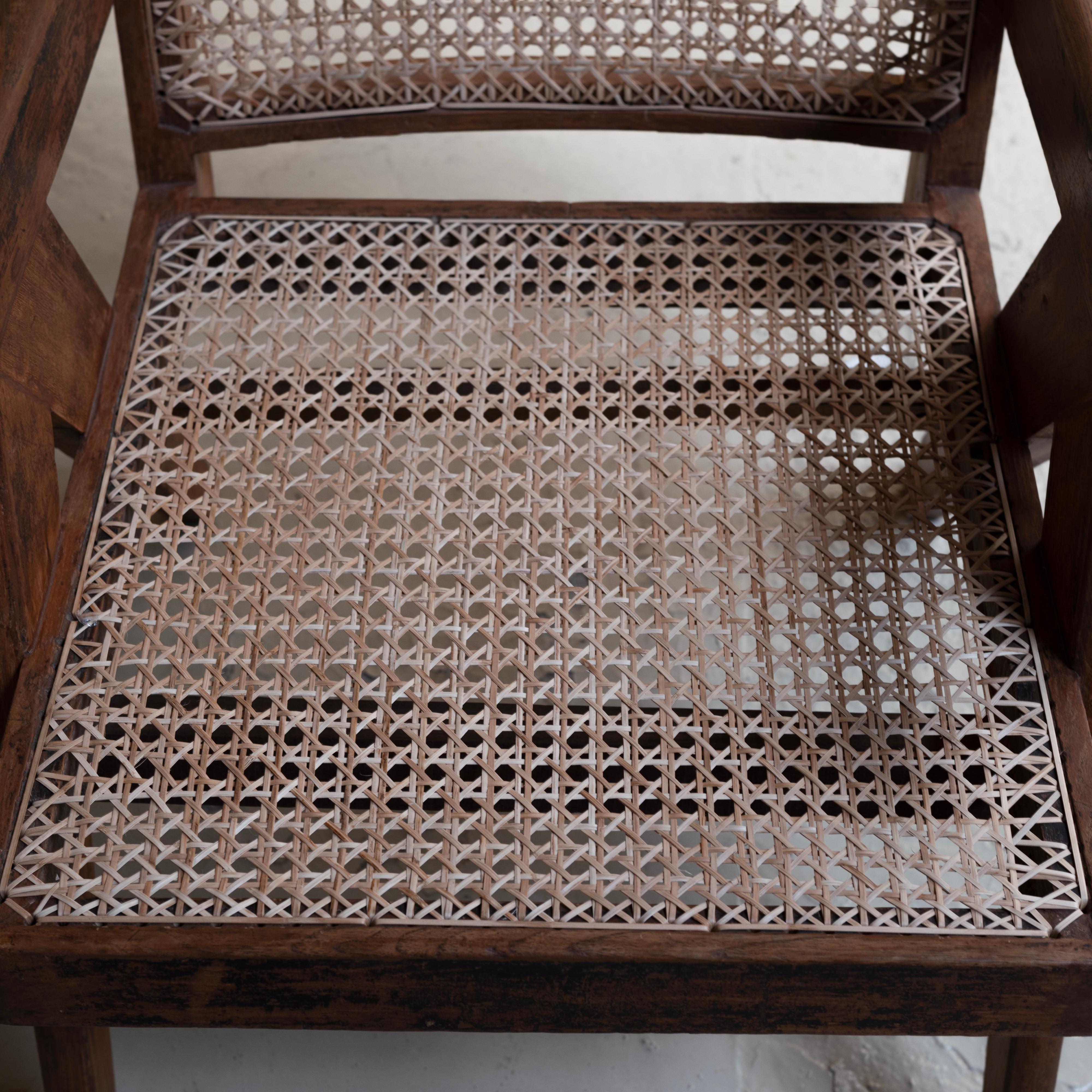 Pierre Jeanneret , Easy Chair for Chandigarh, Teak , 1950s 6