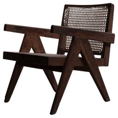 Pierre Jeanneret , Easy Chair für Chandigarh, Teakholz , 1950er Jahre
