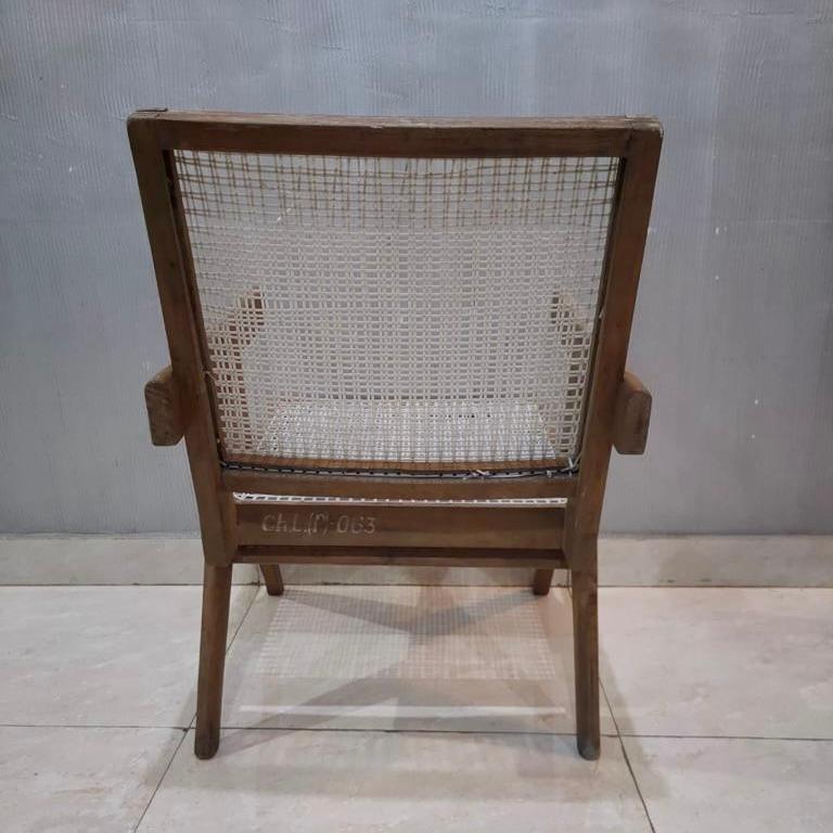 Pierre Jeanneret Easy Chairs, 1950s Chandigargh For Sale 13