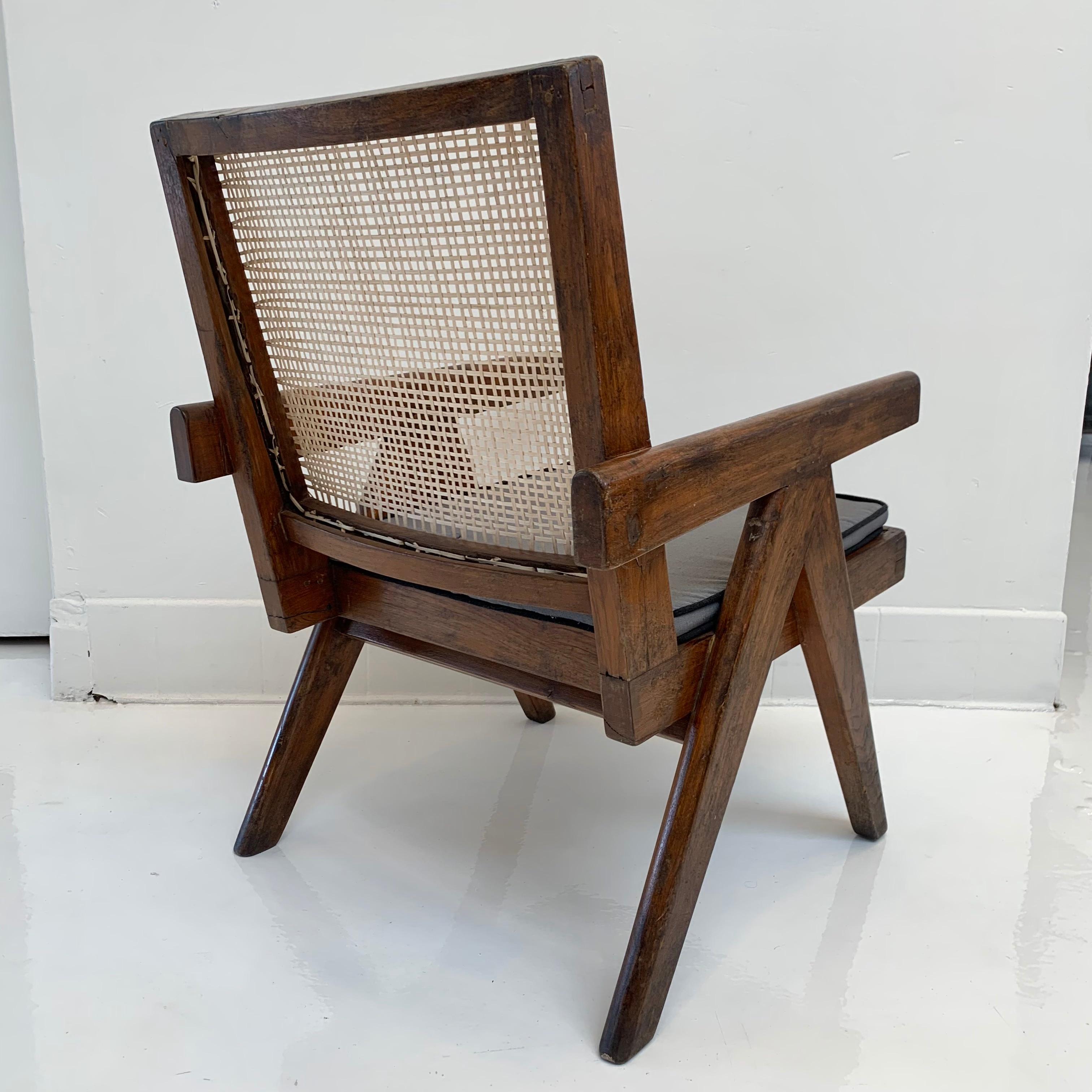 Cane Pierre Jeanneret 'Easy' Chairs