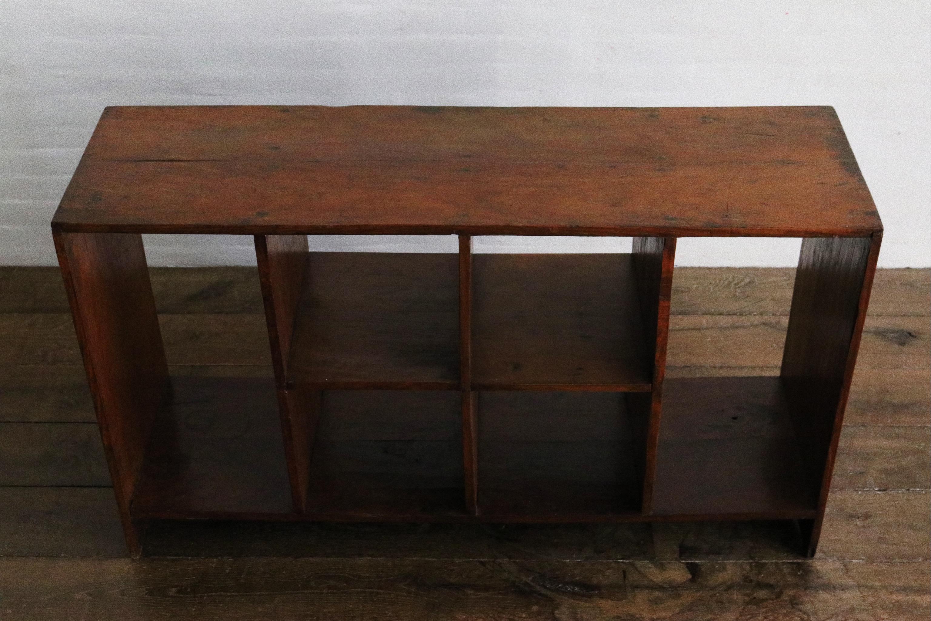 Mid-20th Century Pierre Jeanneret File Rack '1955' with Original Stencil Marks D.I.H.2