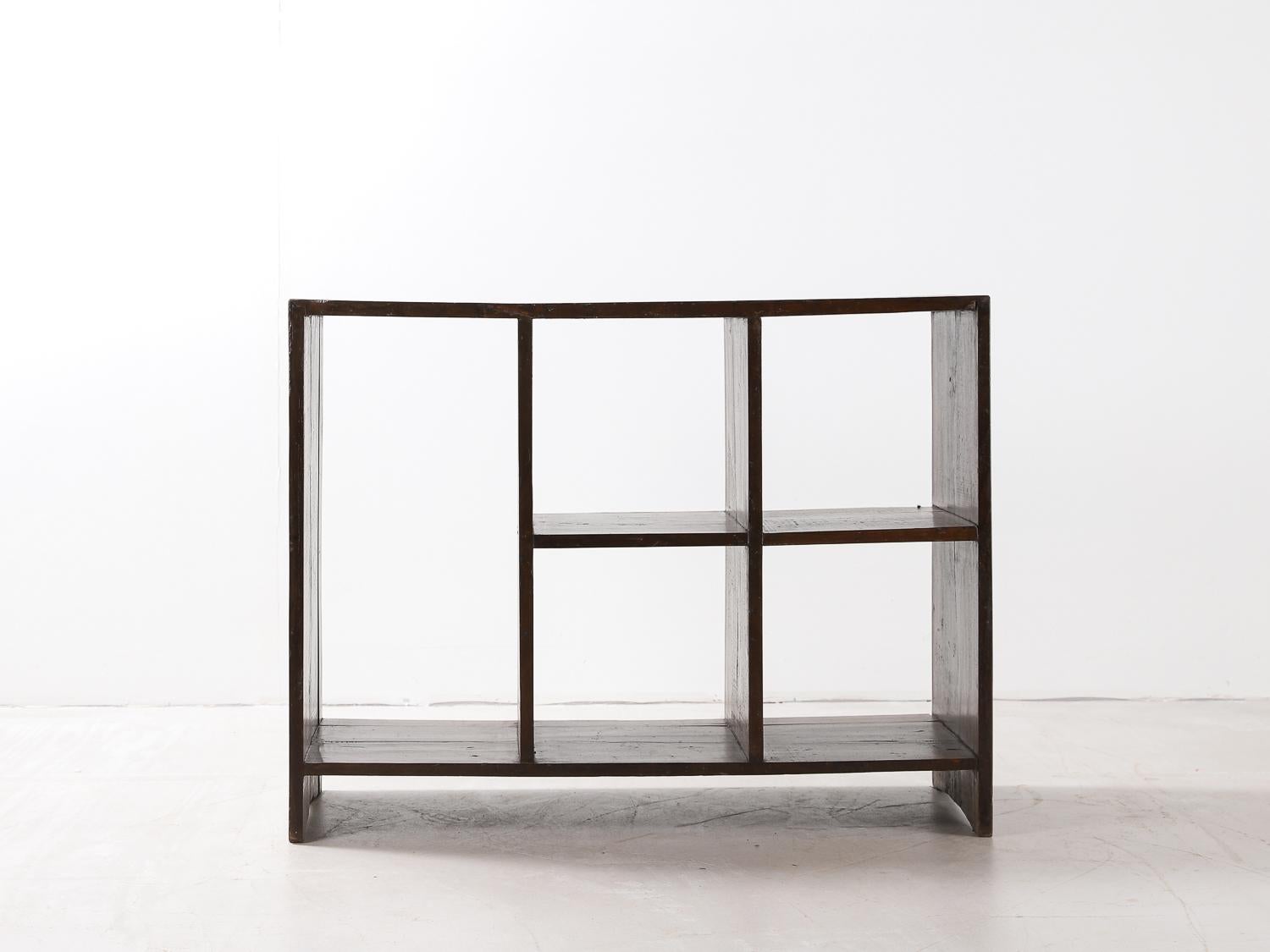 Pierre Jeanneret, “File Rack” Double sided storage unit, circa 1957-1958. Intended for: Secretariat and various administrative buildings, Chandigarh, India.