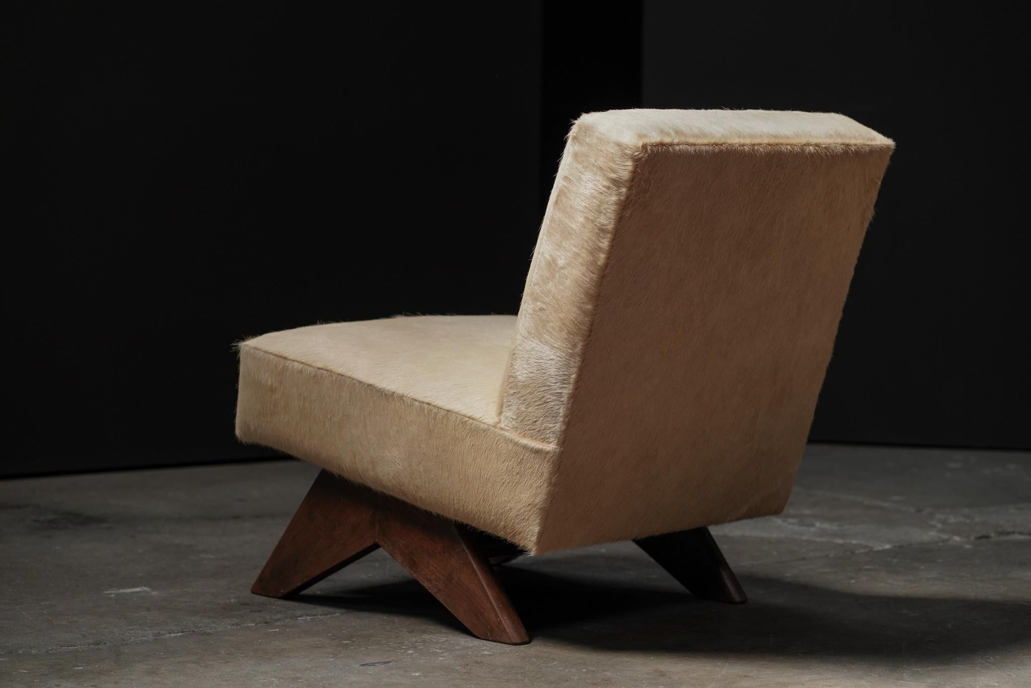 Pierre Jeanneret Sillas junto al fuego, Topo ocultar Indio en venta