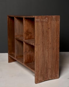 Pierre Jeanneret Five-Hole File Rack, Chandigarh, c. 1960