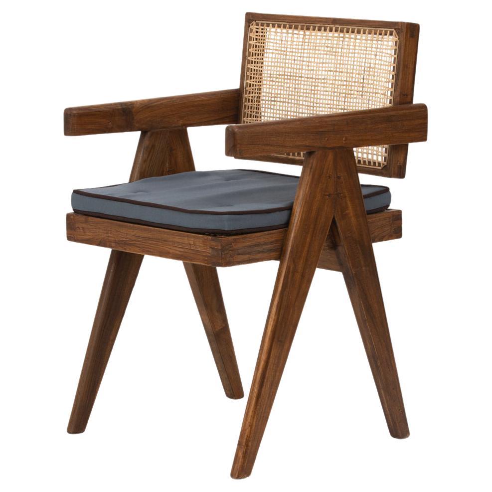 Pierre Jeanneret Floating Back Armchair at 1stDibs