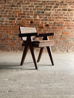 Pierre Jeanneret Floating Back Office Chair Model PJ-010100T Circa 1955 Chair 2