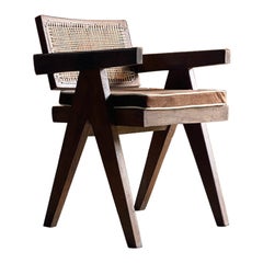 Pierre Jeanneret Floating Back Office Chair Model PJ-010100T Circa 1955 Chair 2