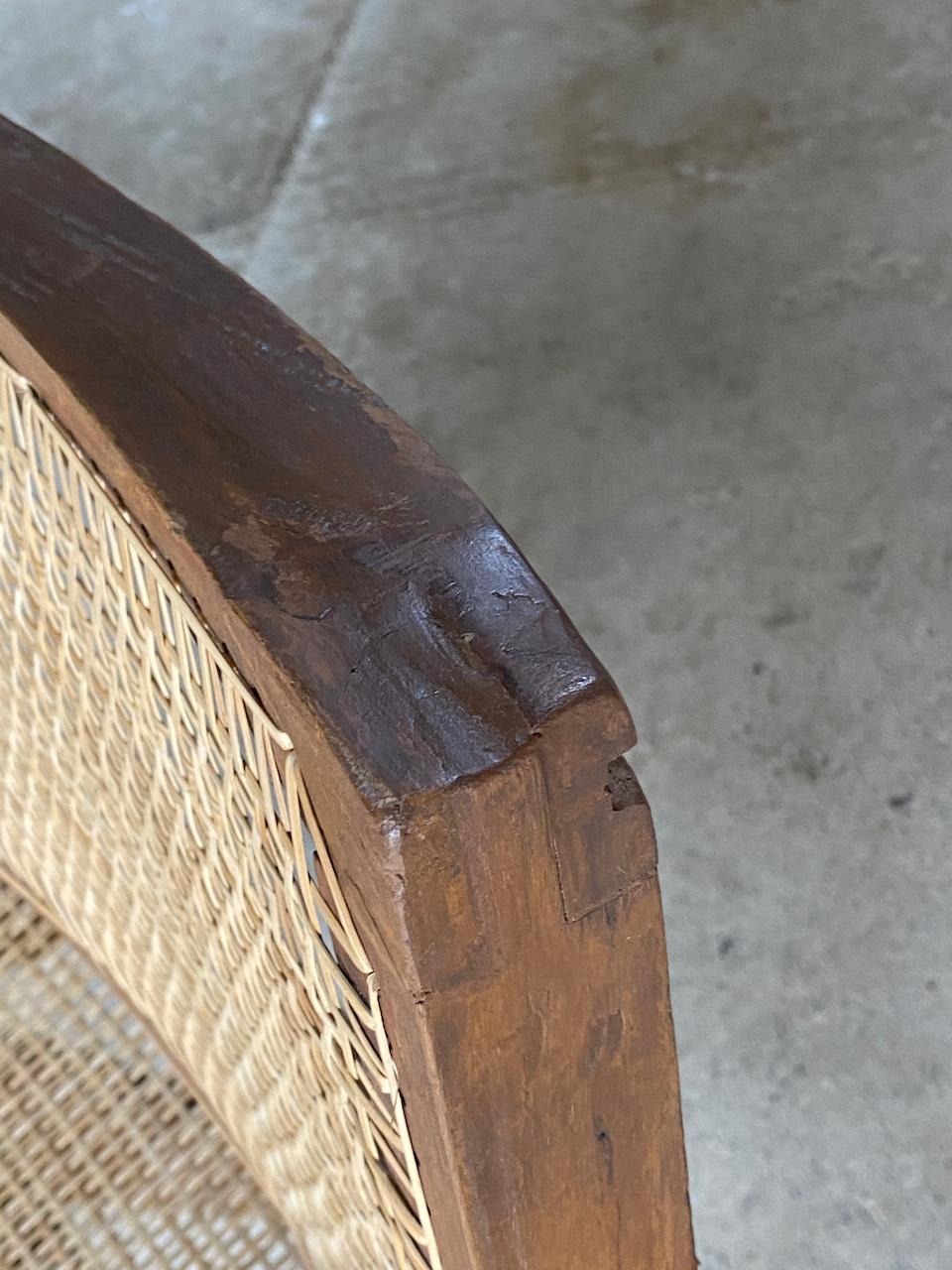 Pierre Jeanneret Floating Back Office Chair Model PJ-010100T circa 1955 Chair 3 For Sale 1