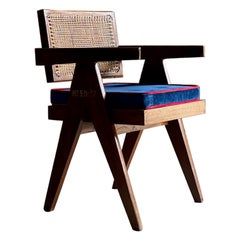 Pierre Jeanneret Floating Back Office Chair Model PJ-010100T circa 1955 Chair 4