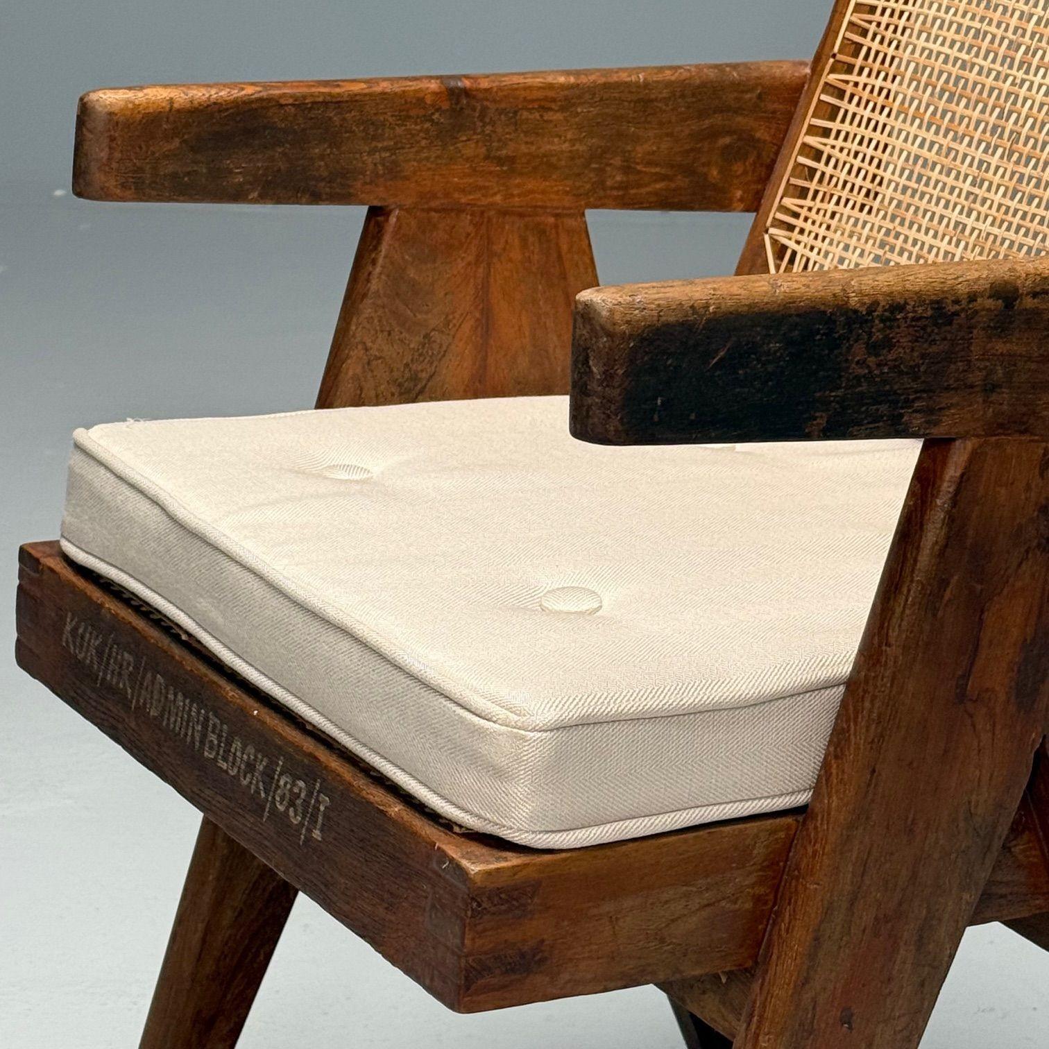 Pierre Jeanneret, French Mid-Century Modern, Arm Chair, Chandigarh c. 1960s 2