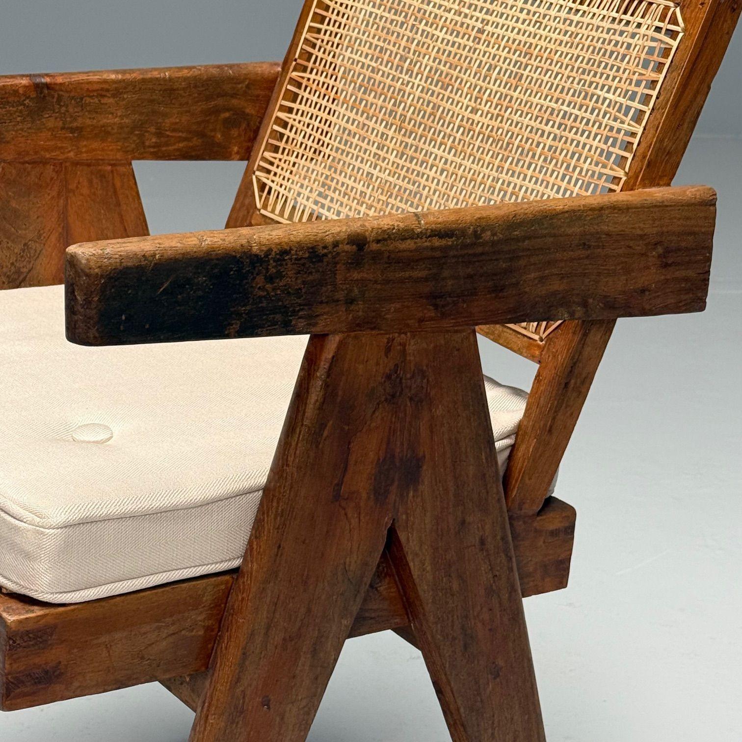 Pierre Jeanneret, French Mid-Century Modern, Arm Chair, Chandigarh c. 1960s 3