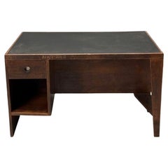Pierre Jeanneret, French Mid-Century Modern, Pigeonhole Desk, Teak, Chandigarh