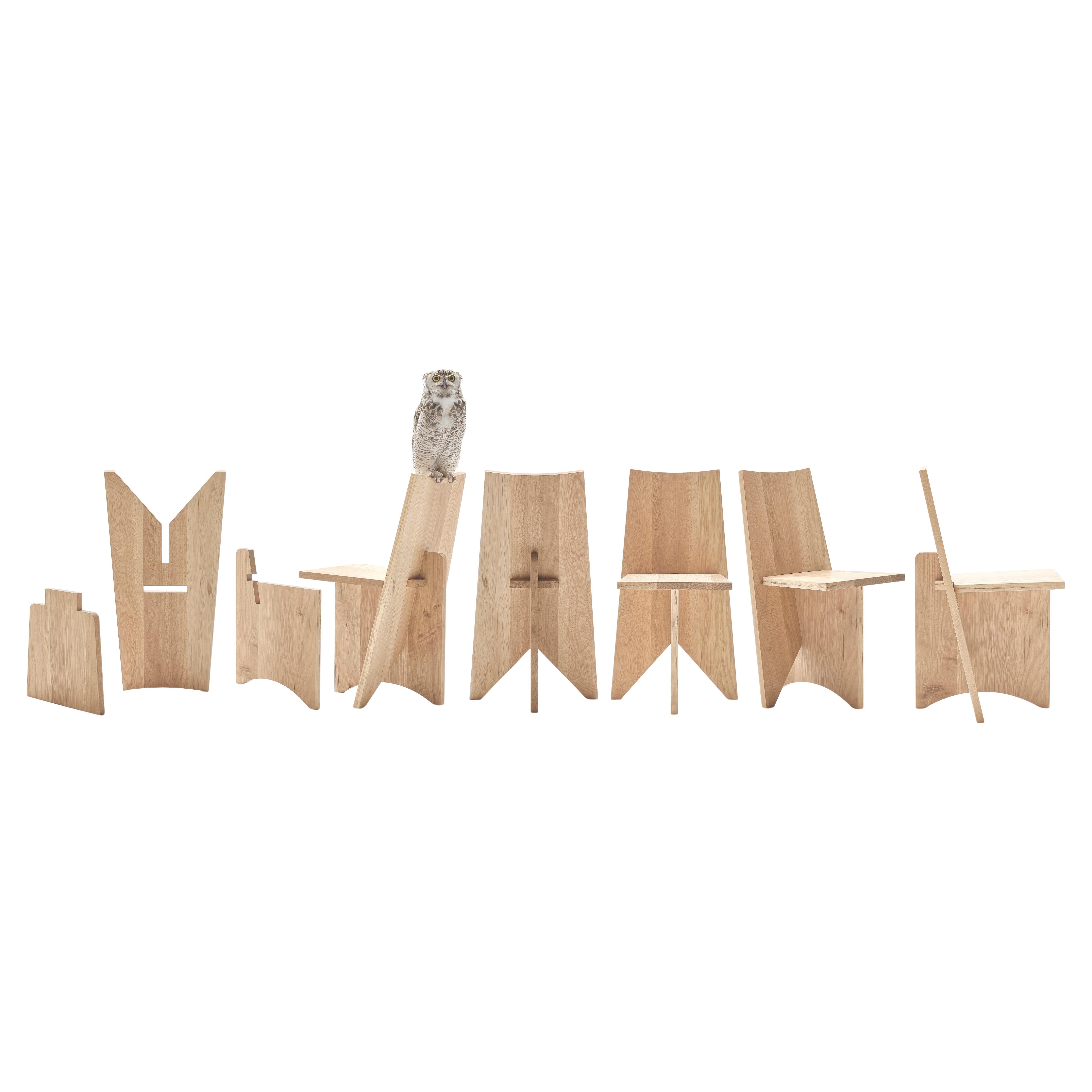 Pierre Jeanneret - Jean Prouve Esszimmerstühle im Angebot