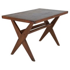 Pierre Jeanneret, Teak Judge's Lunch Table from Chandigarh, India, c1954