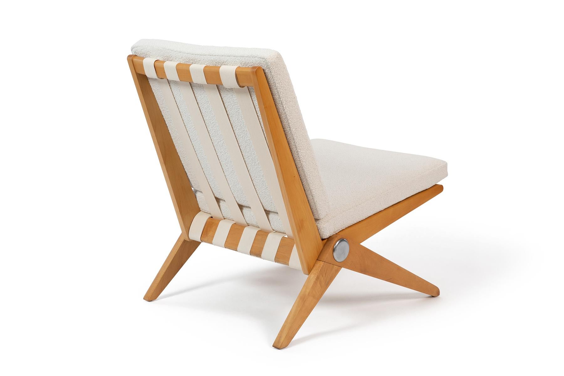 Pierre Jeanneret Knoll Scissor Chairs In Good Condition In Phoenix, AZ