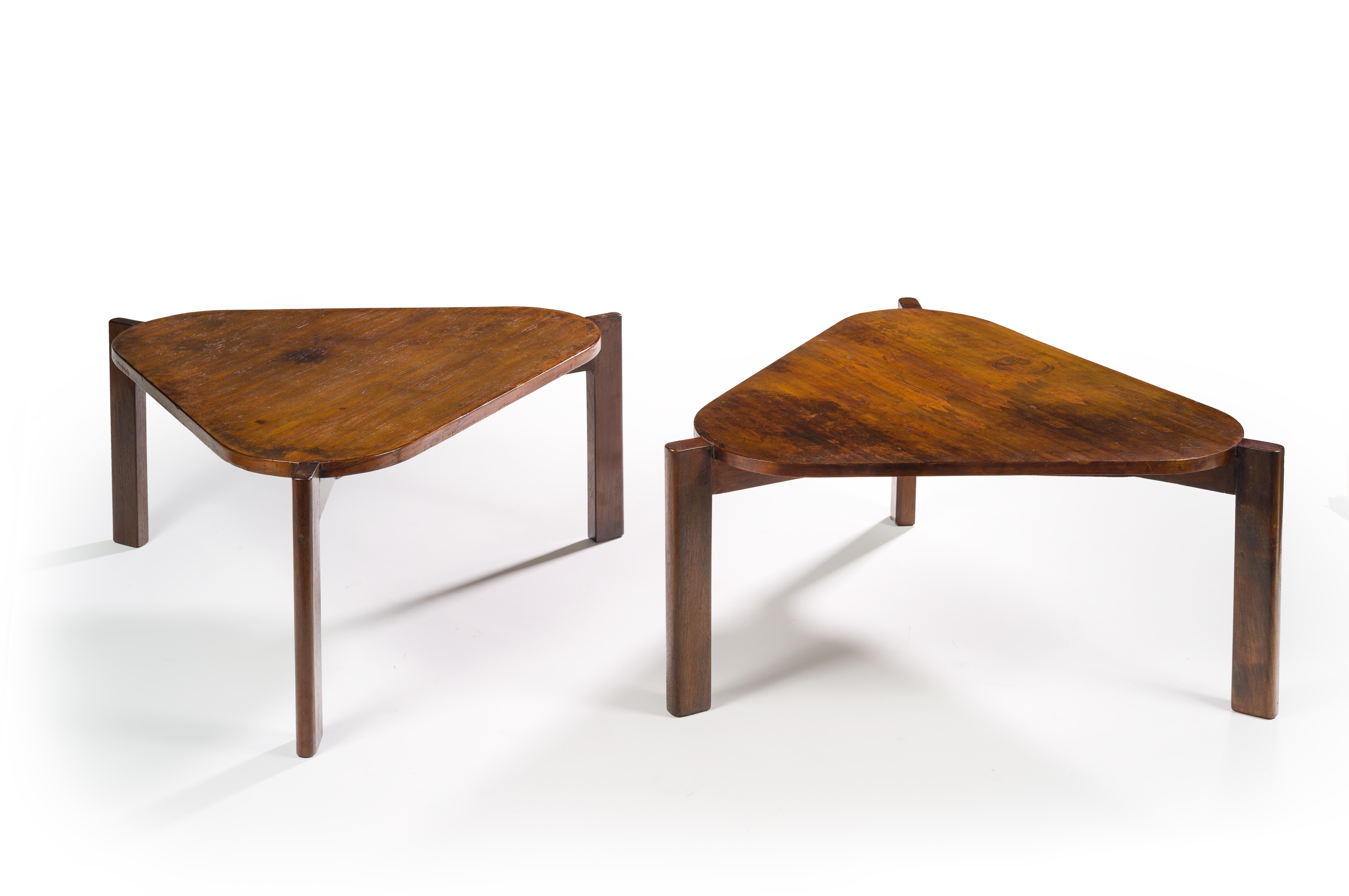 Pierre Jeanneret, Large Coffee Table, 1960 In Good Condition In Paris, FR