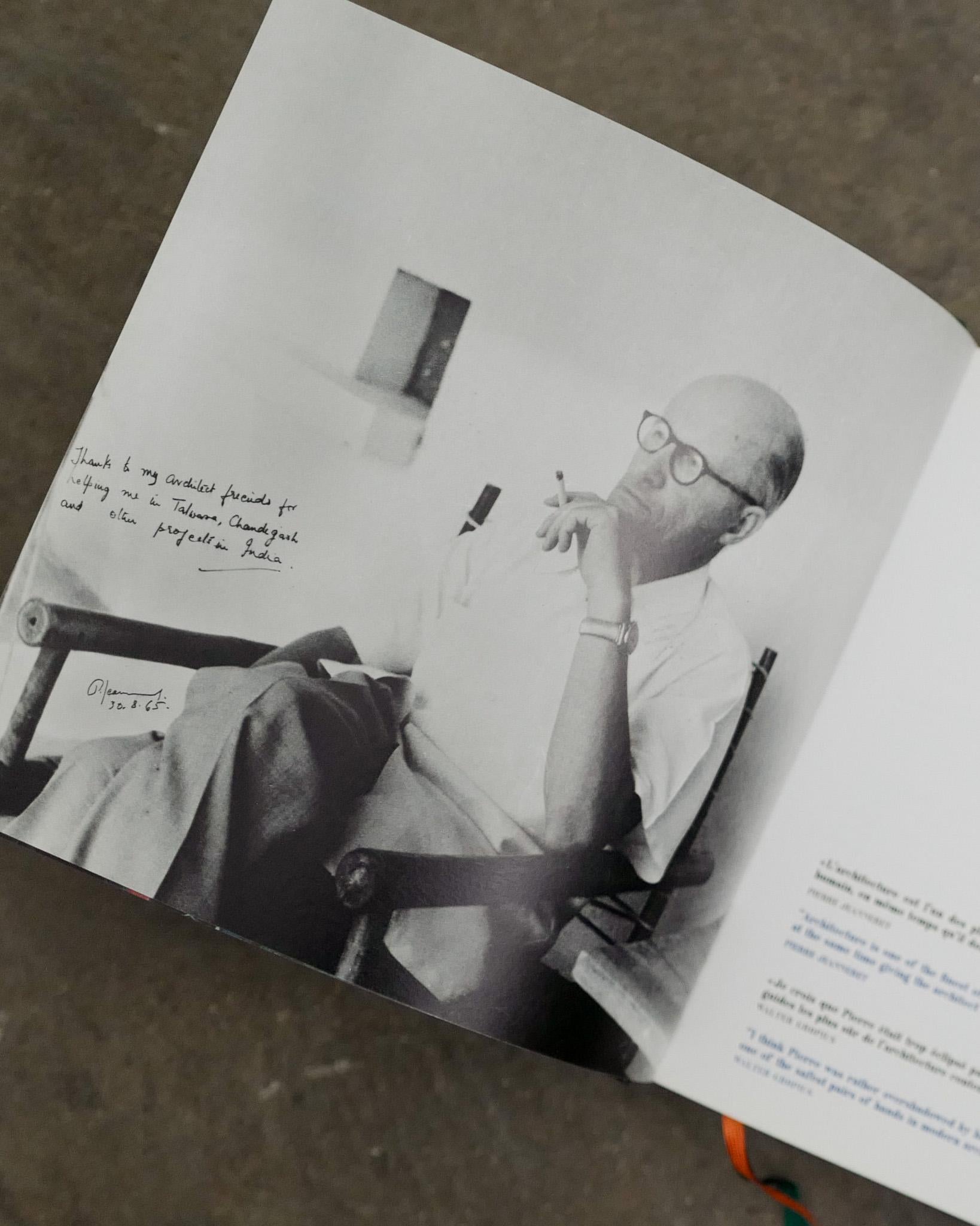 Pierre Jeanneret / Le Corbusier « L'aventure indienne » Livre sur Chandigarh Bon état - En vente à Stockholm, SE