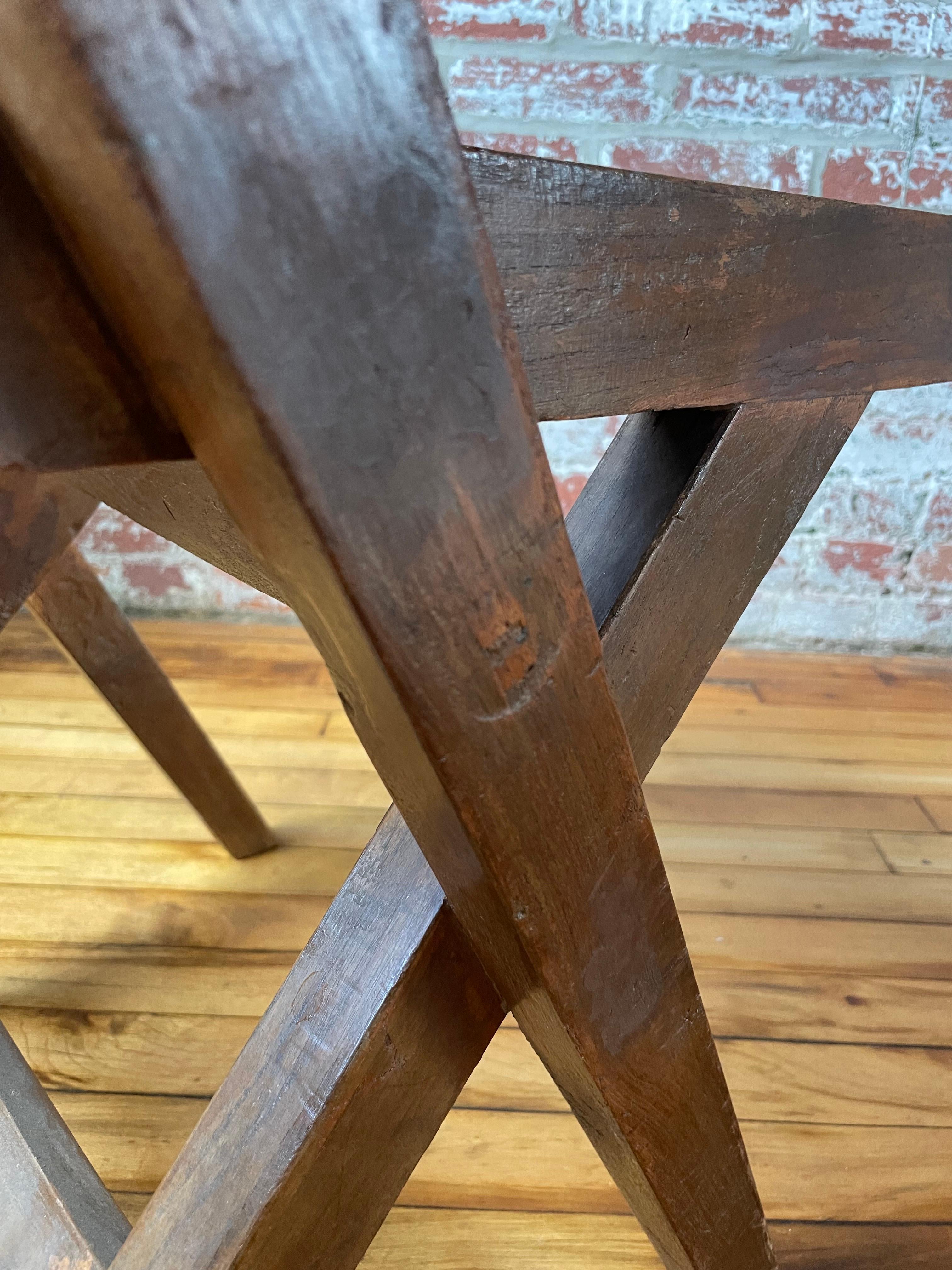 Pierre Jeanneret Library Chair  In Good Condition For Sale In New York, NY