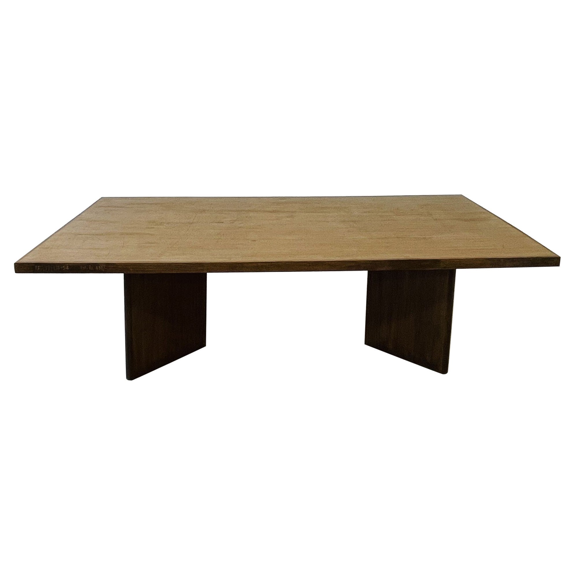Pierre Jeanneret Library / Dining Table, Mid-Century Modern, Teak