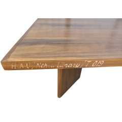 Pierre Jeanneret Library Table, Chandigarh, circa 1955–1960, Model PJ-TAT-08-A
