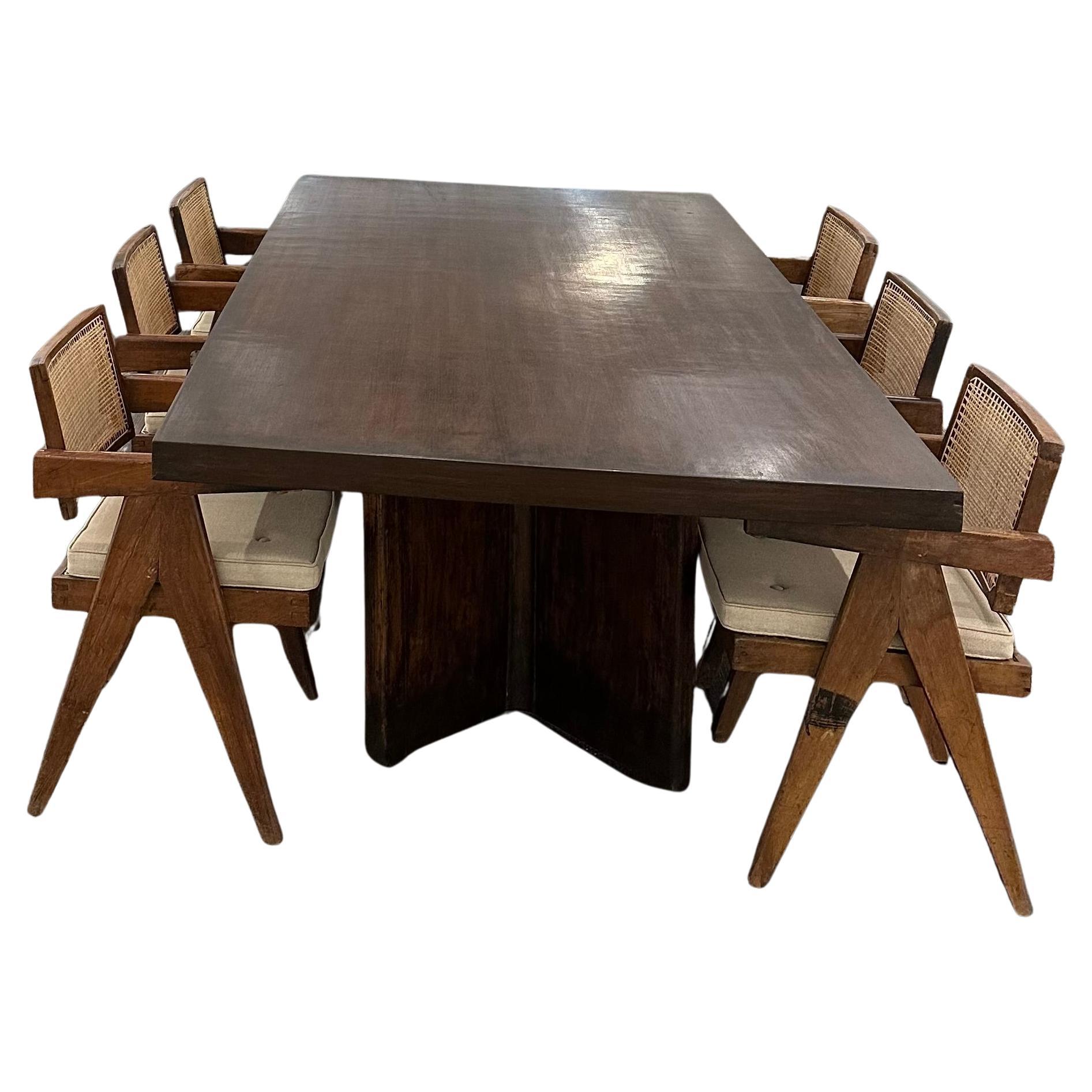 Table de bibliothèque Pierre Jeanneret