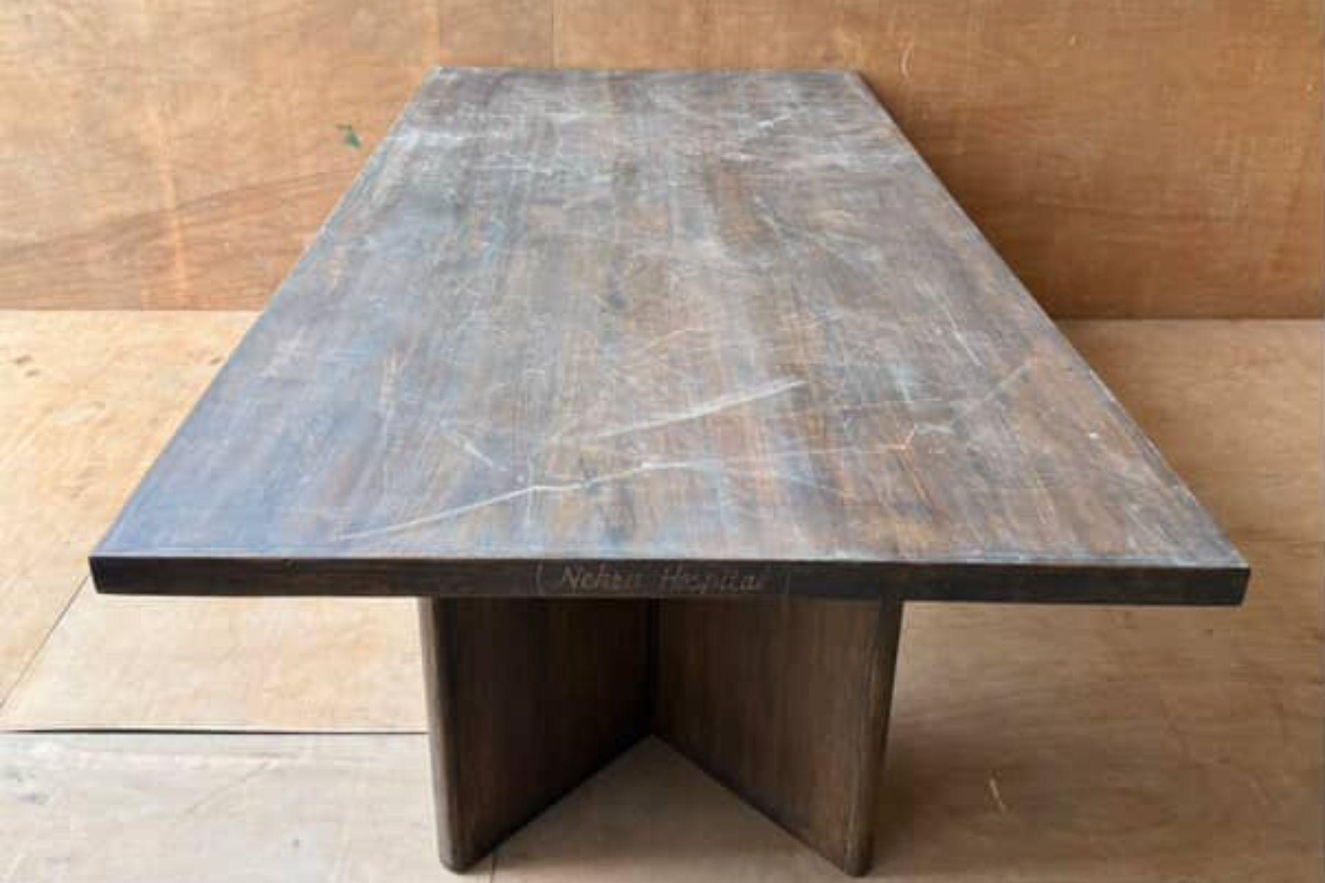 Teak Pierre Jeanneret Library Table, Model PJ-TAT-08-A, 1955–56, India For Sale