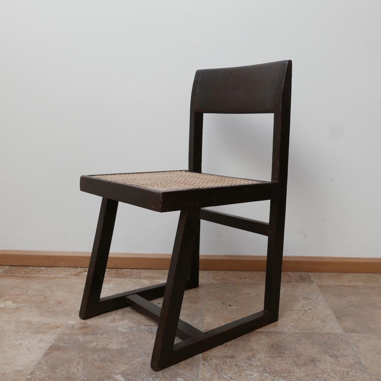 Pierre Jeanneret Mid-Century Box Chair 5