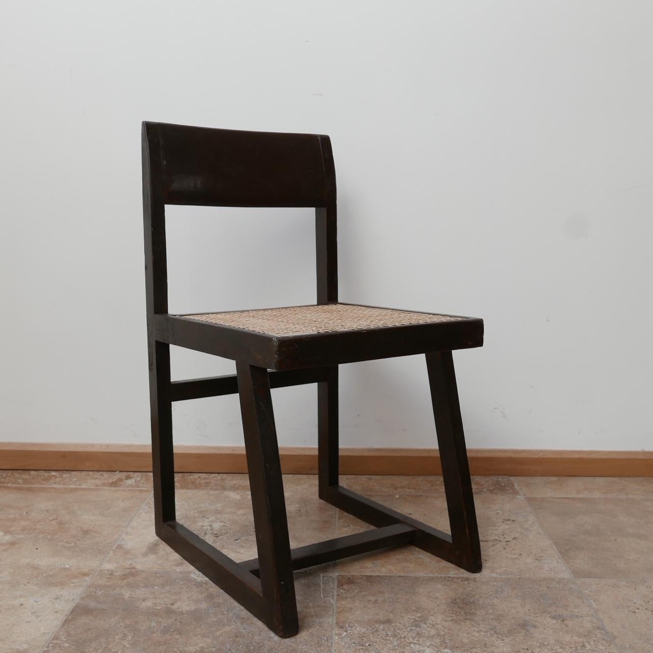 Pierre Jeanneret Mid-Century Box Chair 2