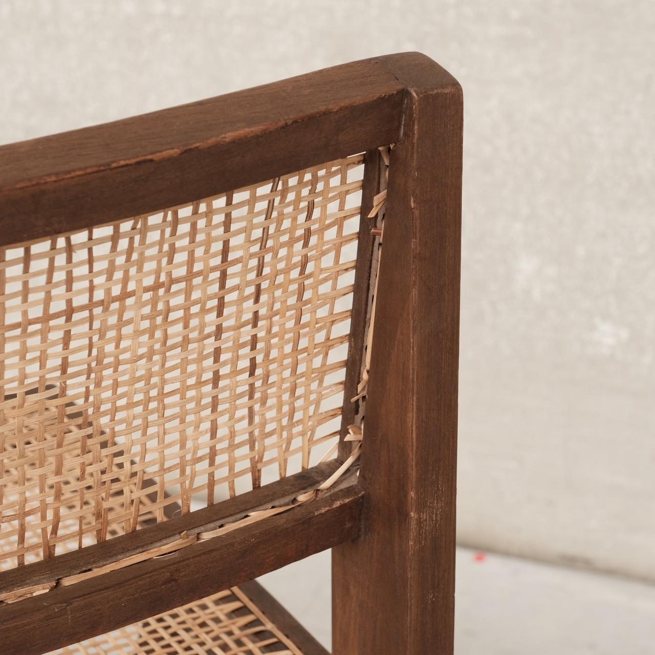 Mid-20th Century Pierre Jeanneret Mid-Century Chandigarh PJ-SI-25-A Chair For Sale