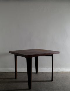 Pierre Jeanneret Mid Century Square Office Table Desk per Chandigarh India 1950s