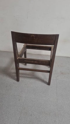 Chaises montables en teck Pierre Jeanneret modèle PJ-010514, vers 1955