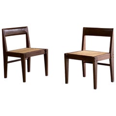 Chaises montables en teck Pierre Jeanneret modèle PJ-010514, vers 1955