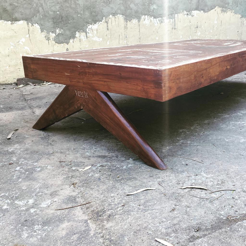 Pierre Jeanneret Model PJ-040201 Daybed Chandigarh Circa 1957-58 For Sale 6
