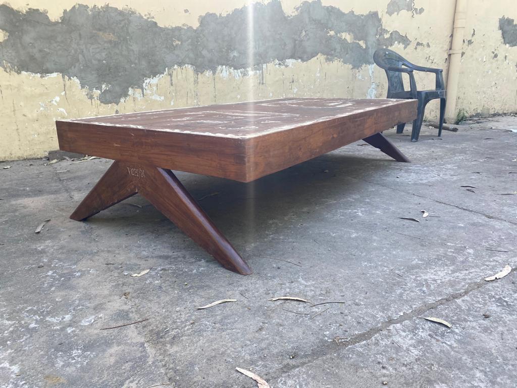 Pierre Jeanneret Model PJ-040201 Daybed Chandigarh Circa 1957-58 For Sale 7