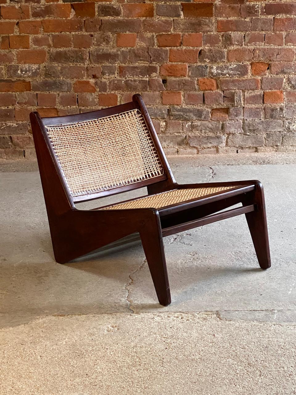 Pierre Jeanneret Model PJ010704 Kangourou Chair Chandigarh, 1955 5