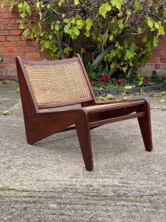 Pierre Jeanneret Model PJ010704 Kangourou Chair Chandigarh, 1955