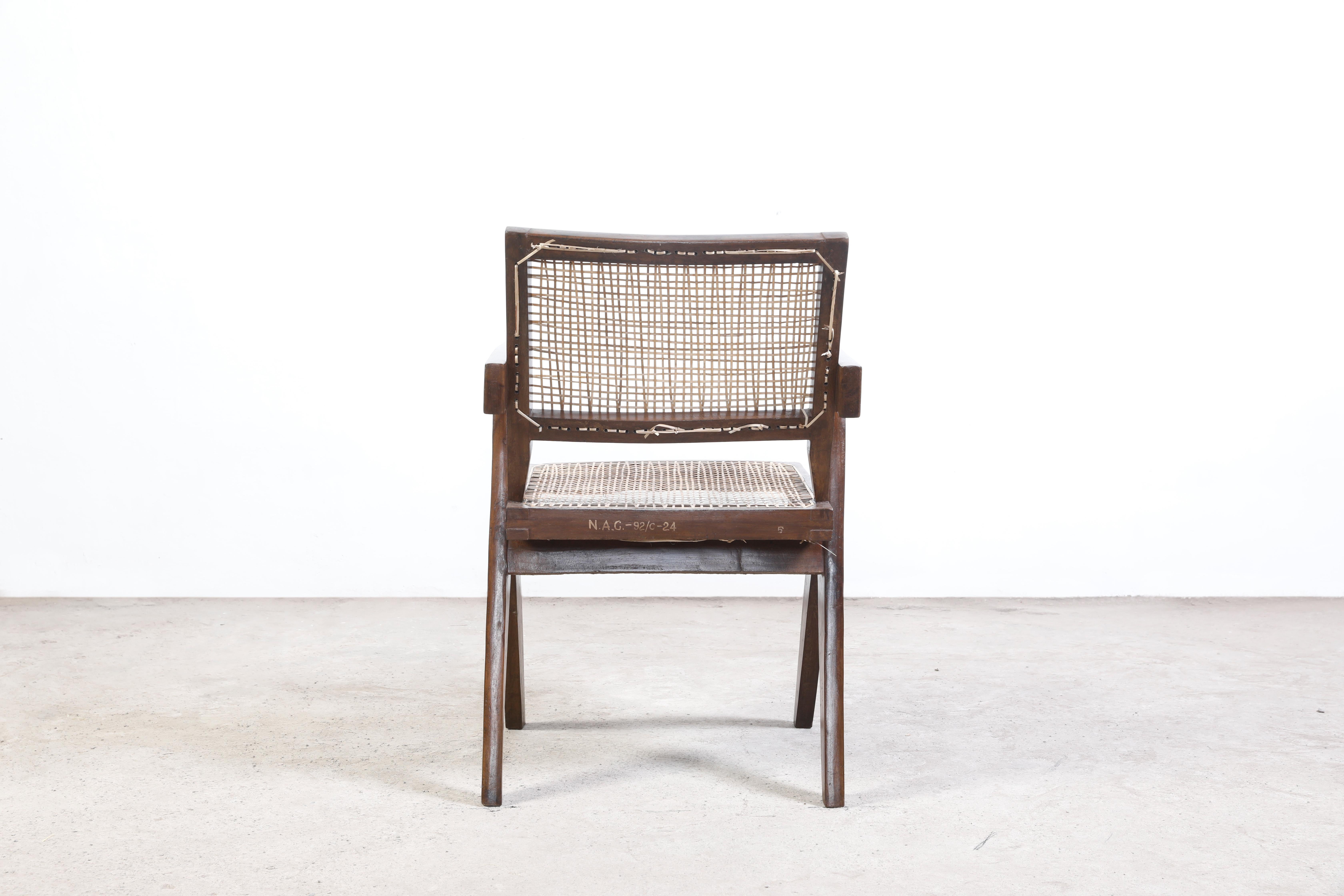 pierre jeanneret chair authentic