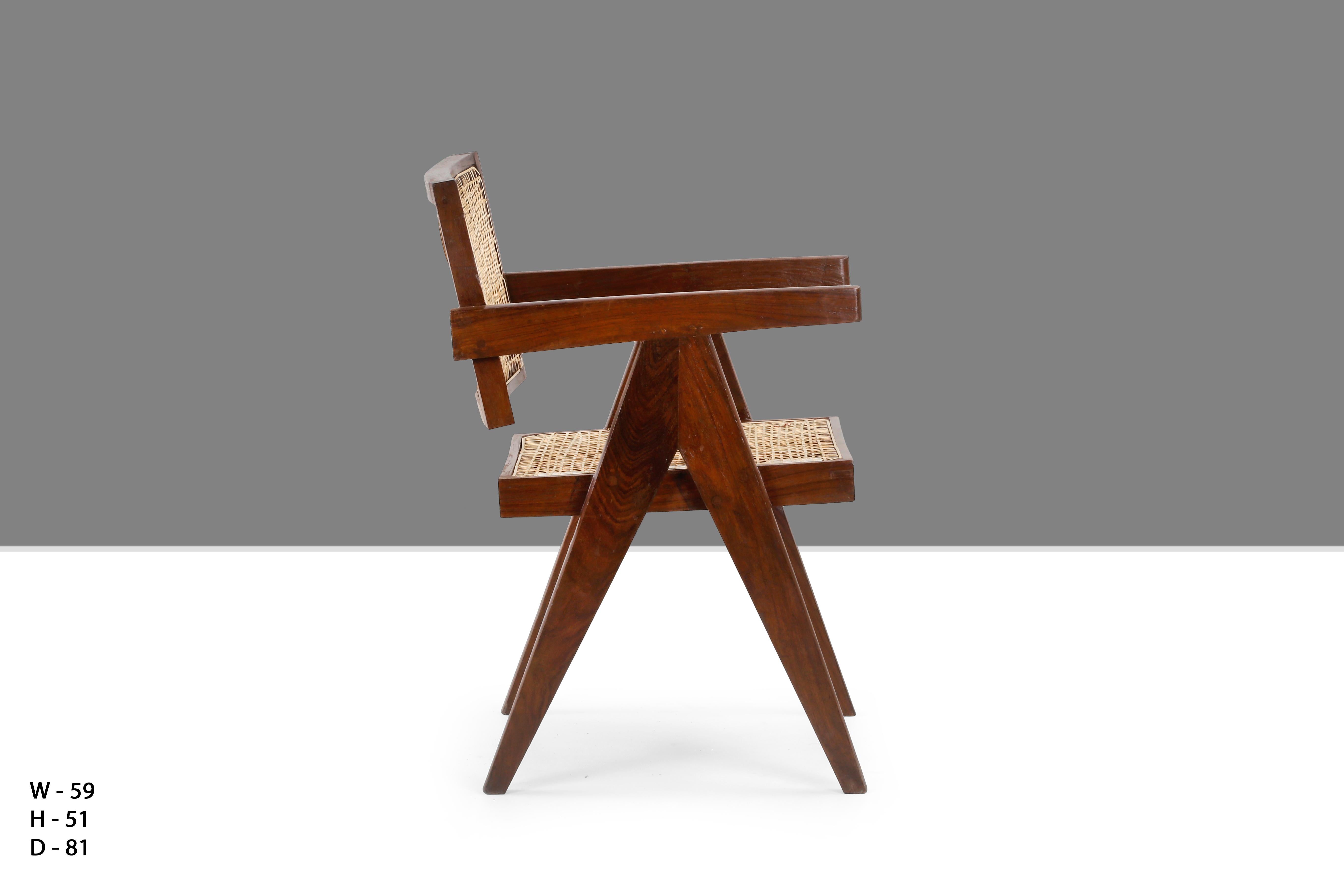 pierre jeanneret chairs original