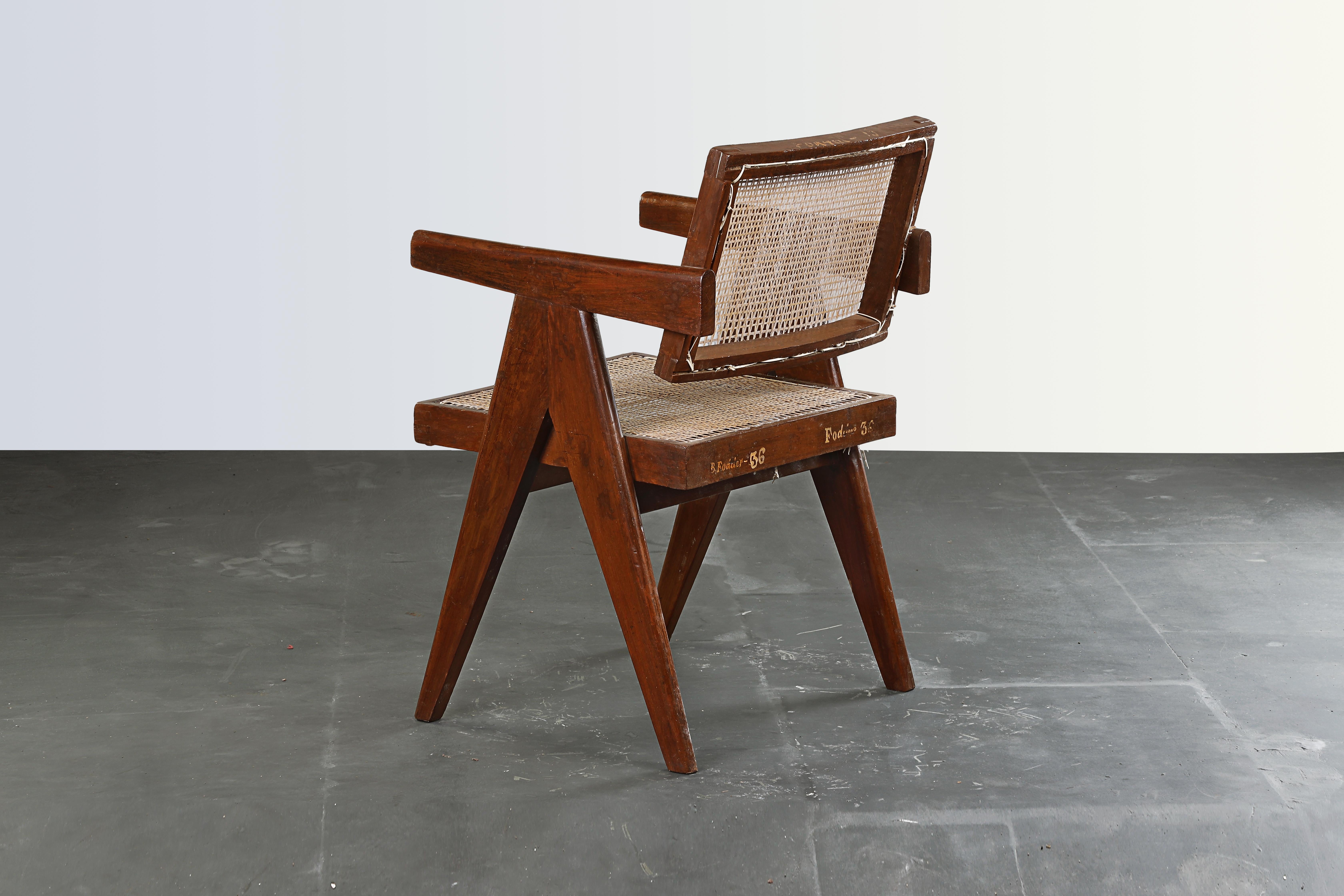 pierre jeanneret chair original