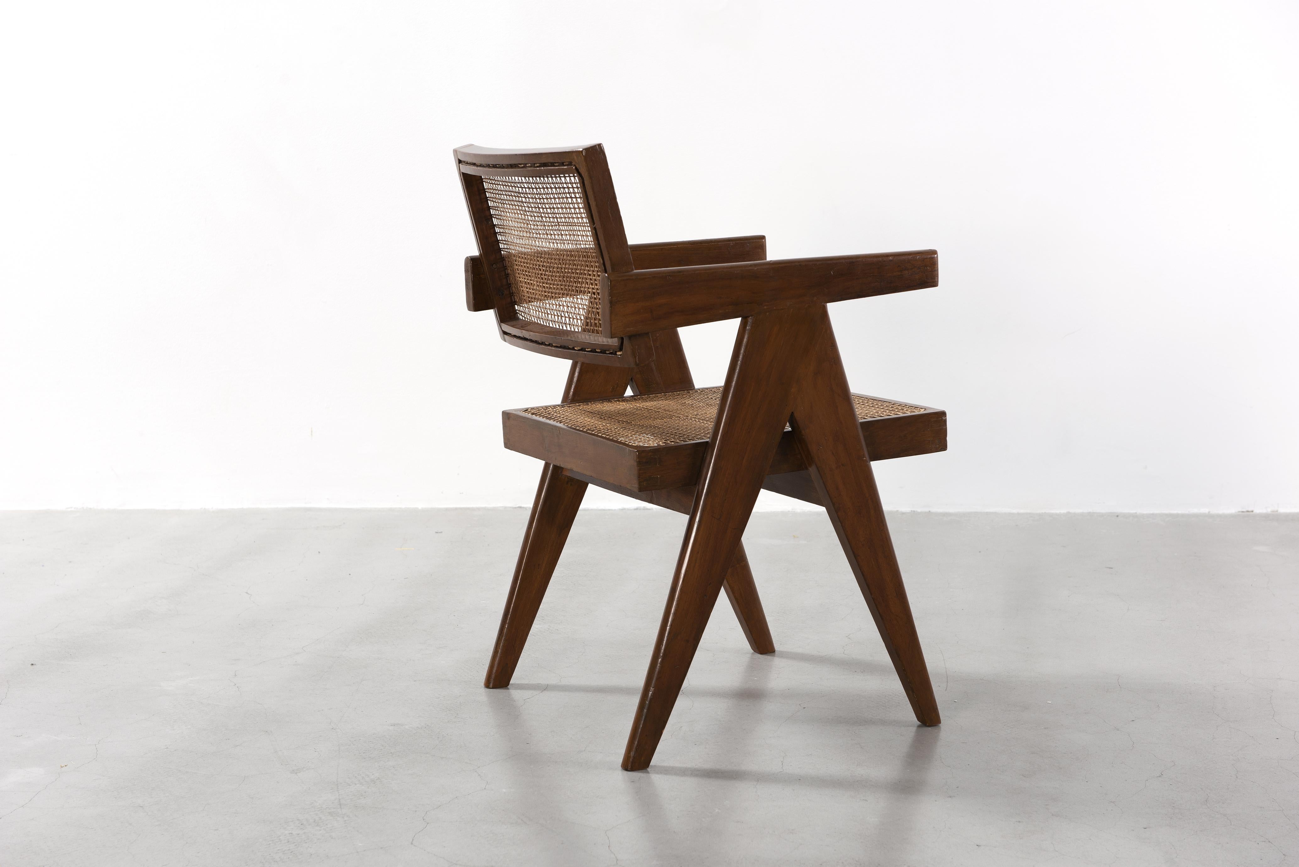 pierre jeanneret office chair