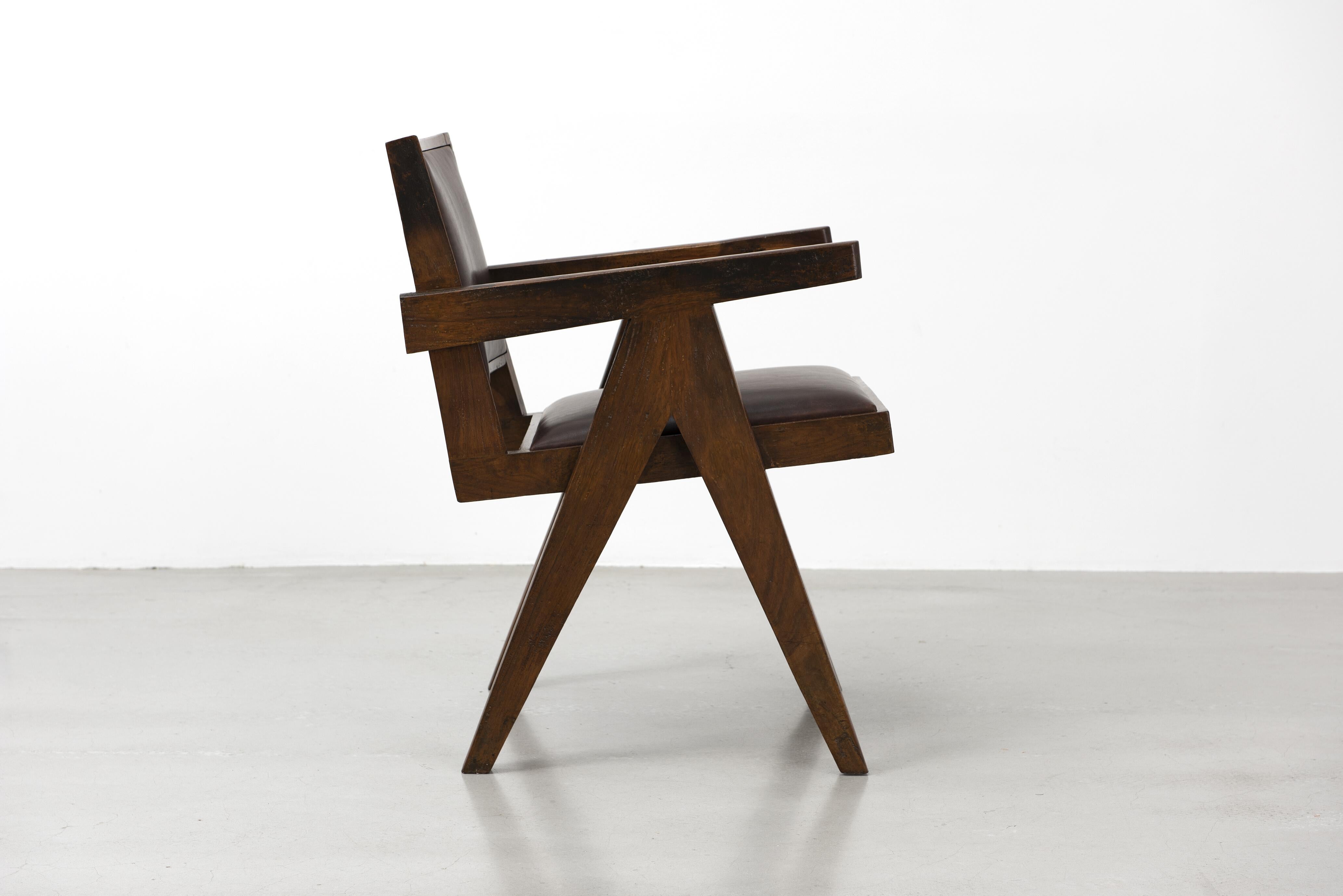 pierre jeanneret armchair