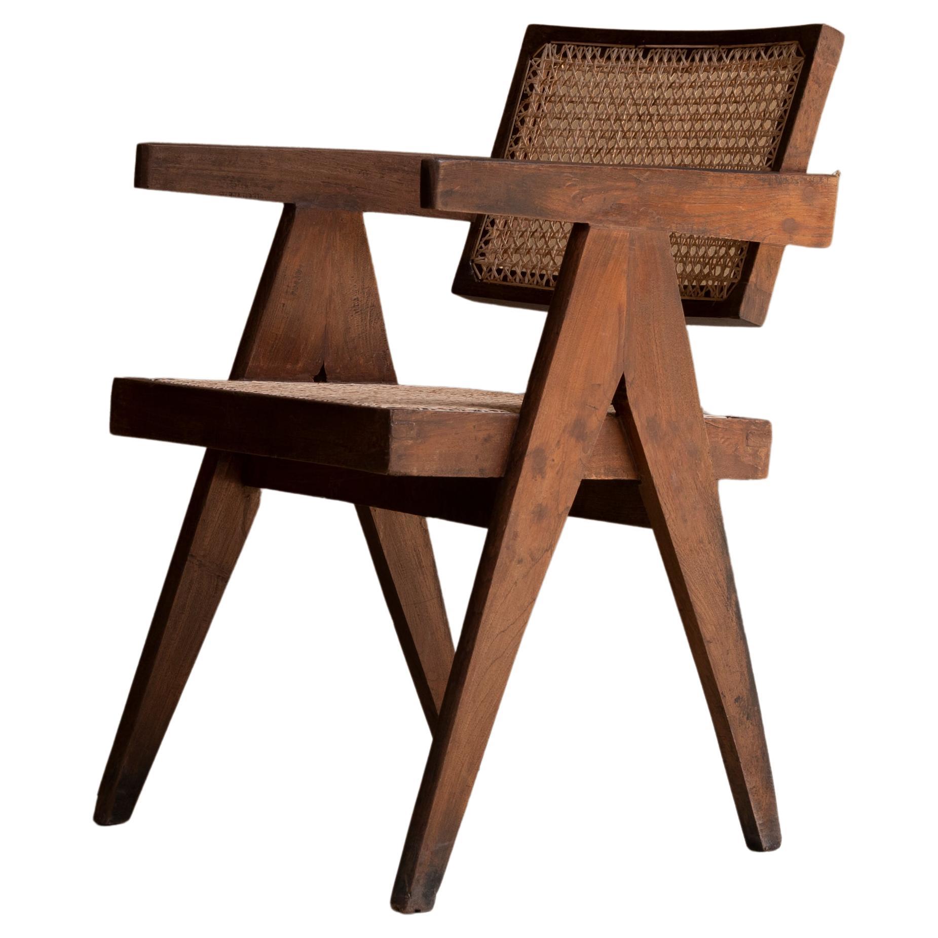 Pierre Jeanneret Office Chair, Circa 1955-56, Punjab Agricultural University