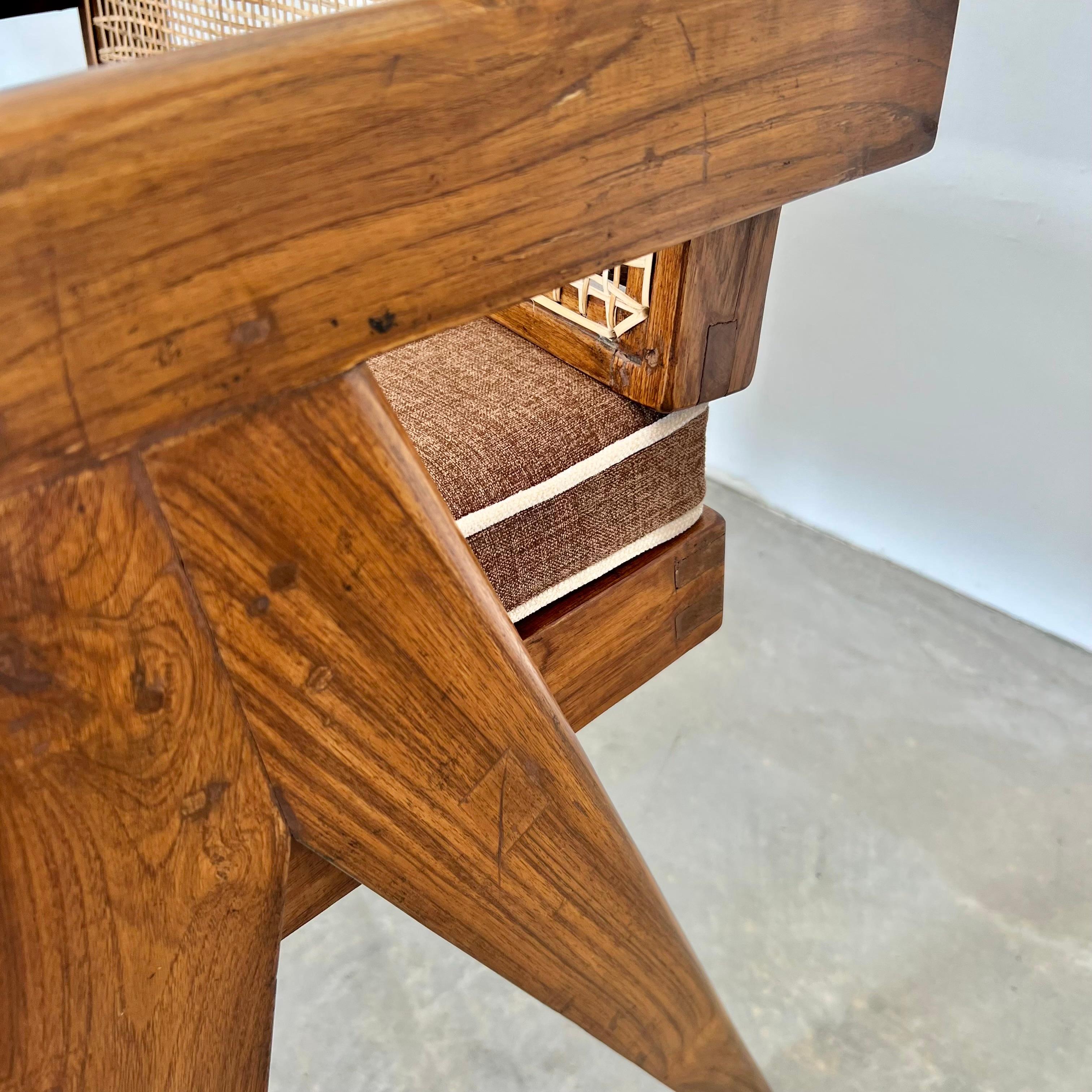 Chaises de bureau Pierre Jeanneret, années 1950 Chandigargh en vente 8