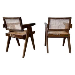 Sedie da ufficio Pierre Jeanneret PJ-SI-28-A