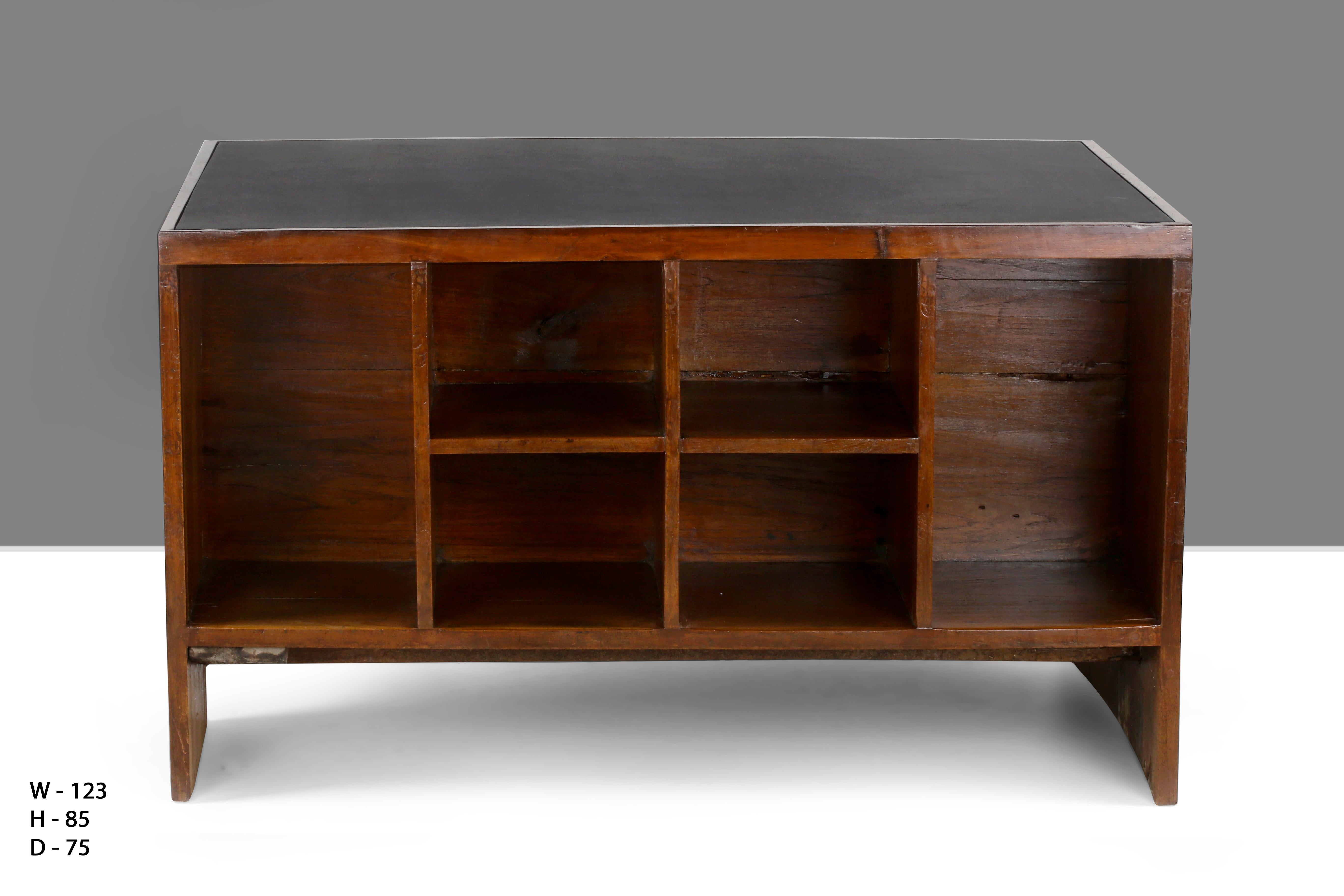 Mid-20th Century Pierre Jeanneret Office Desk with Visible for Chandigarh