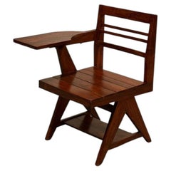 Pierre Jeanneret, original armchair SI-26-C/writing chair, Mid-Century Modern.