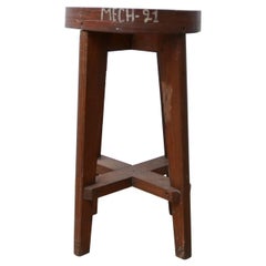 Vintage Pierre Jeanneret Original Midcentury Lab Bar Stool