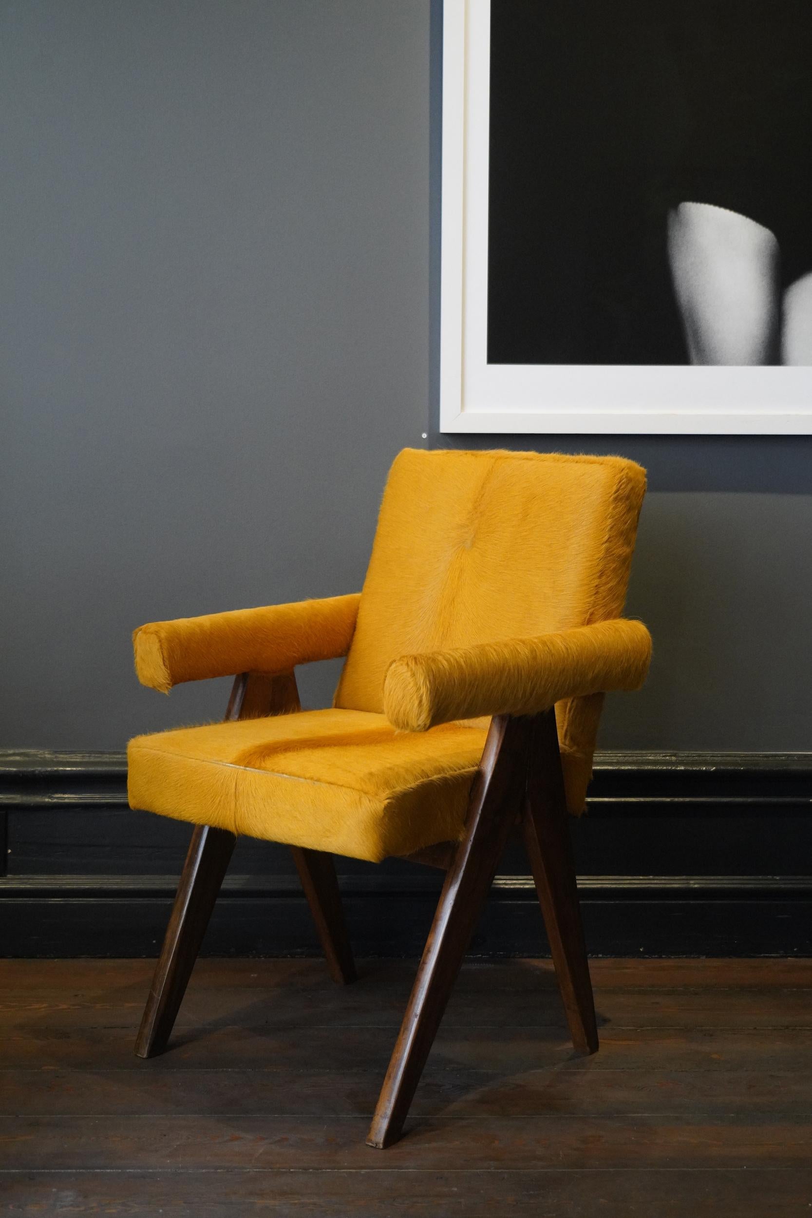 Pierre Jeanneret original SI-30-A Sessel, Mid-Century Modern. (Indisch) im Angebot