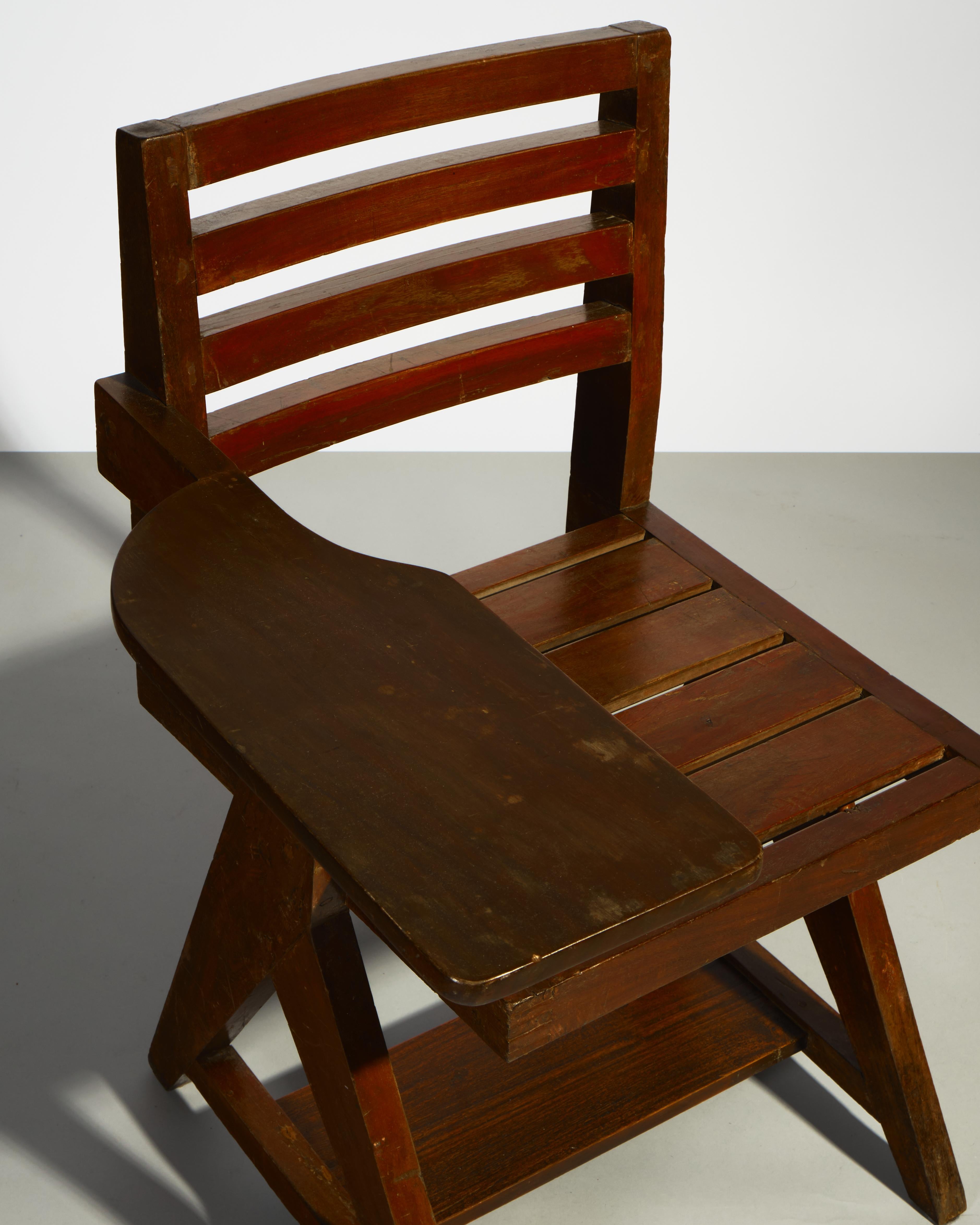 Silla con brazos Pierre Jeanneret c.1950 en Bueno estado para la venta en London, GB
